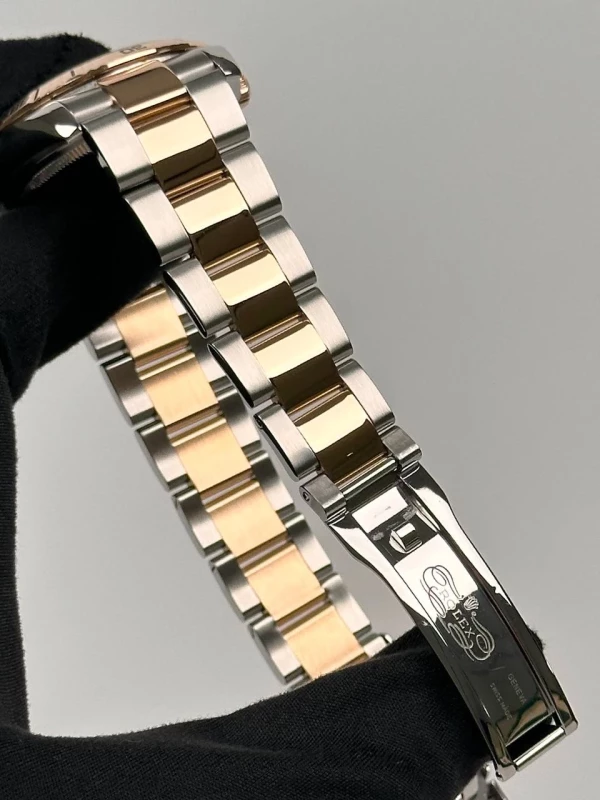 Rolex 36MM STEEL AND EVEROSE GOLD 116261 Silver 6