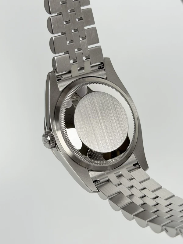 Rolex 36mm steel, white gold and diamonds 116244-0008 4