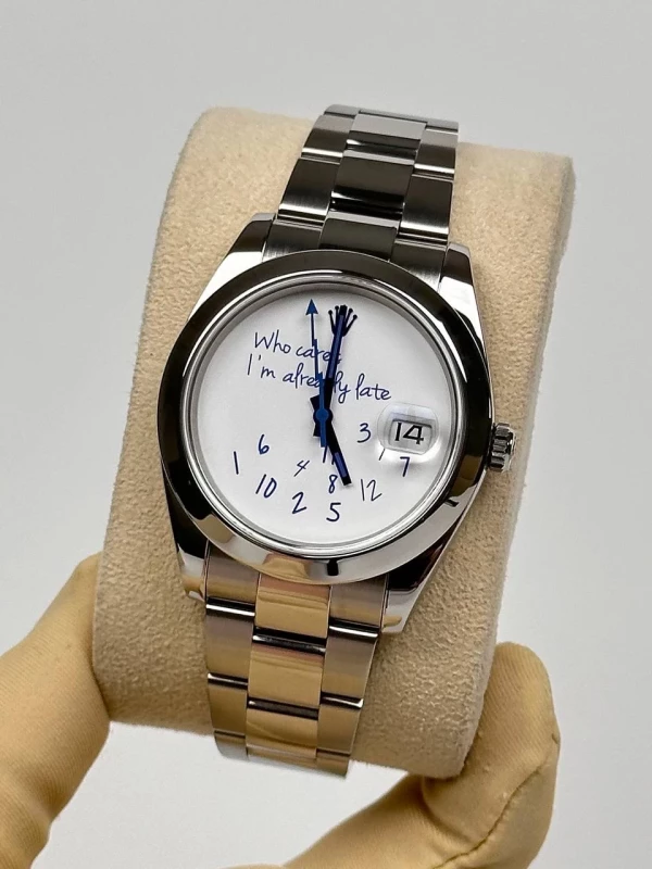 Rolex Perpetual 41 MM STEEL Who Cares  126300 Who Cares 4