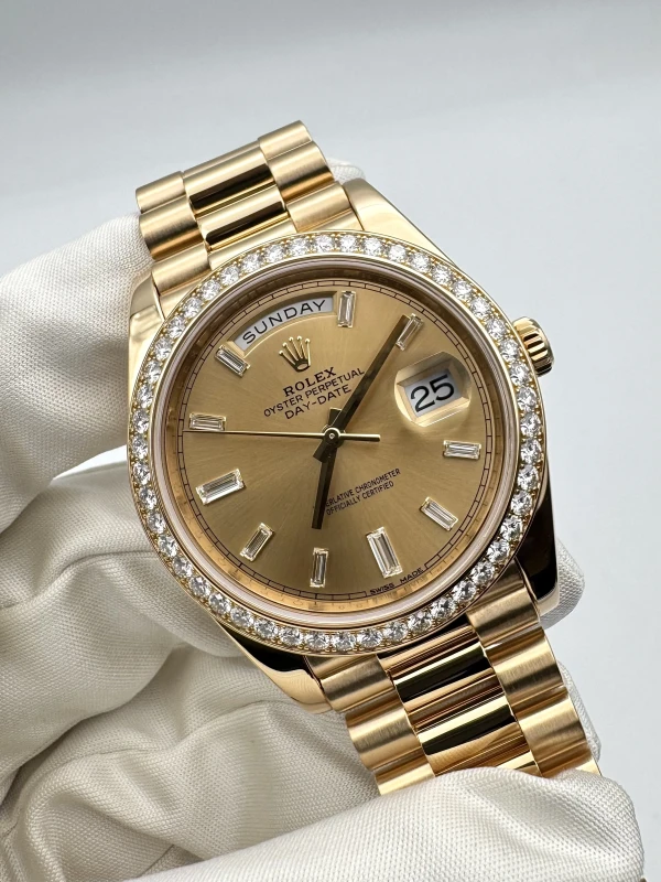 Rolex 40 MM, YELLOW GOLD AND DIAMOND 228348rbr-0002 3