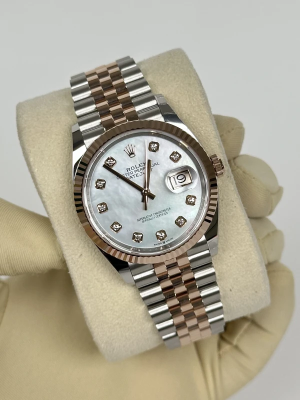 Rolex 36mm Steel and Everose Gold 126231-0021 2