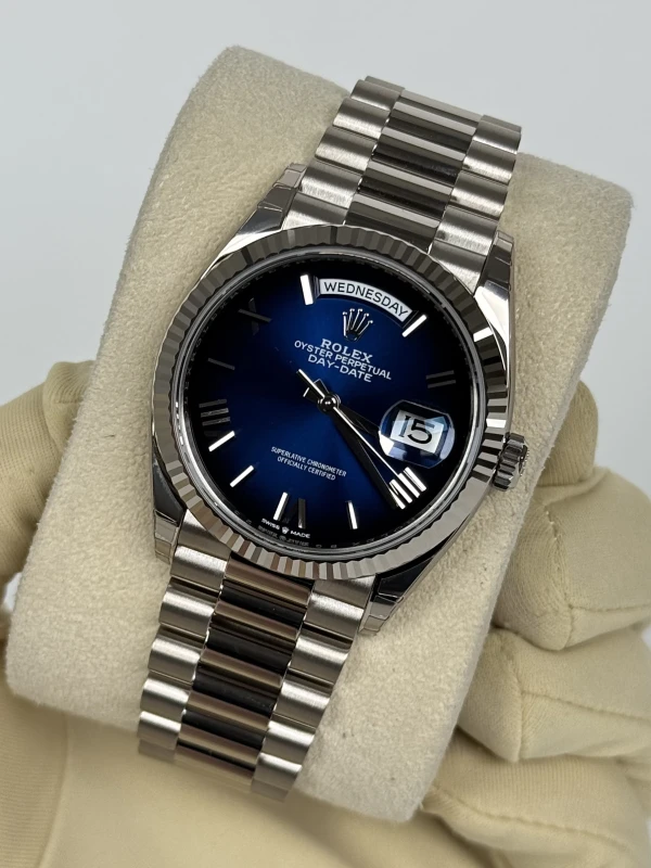 Rolex 36 mm, white gold 128239-0020 3