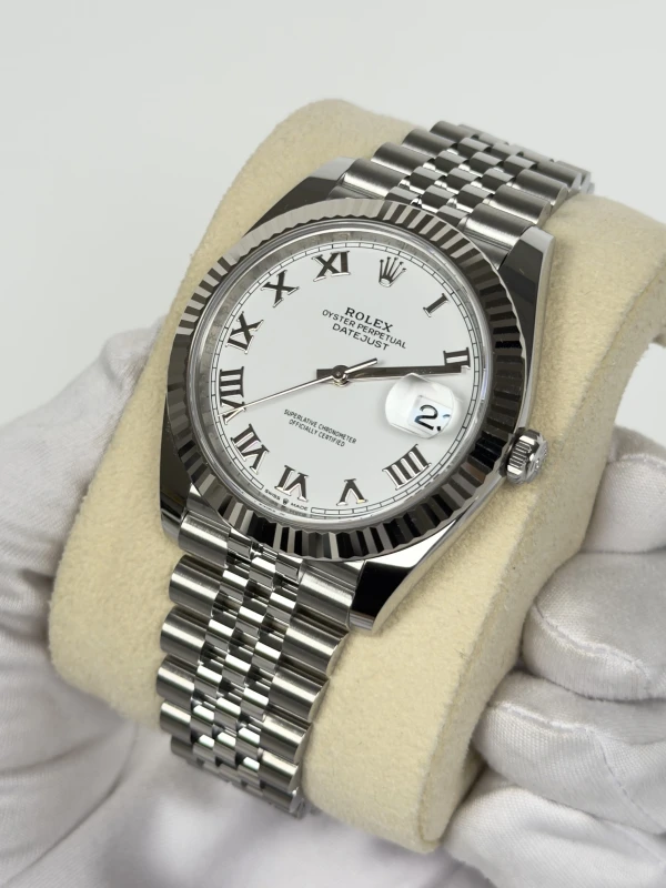 Rolex 41 mm, Oystersteel and white gold 126334-0024 3