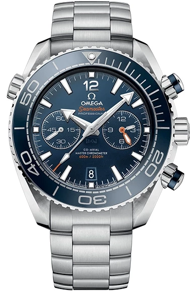 Planet Ocean 600M Omega Co‑Axial Master Chronometer Chronograph 45.5 mm