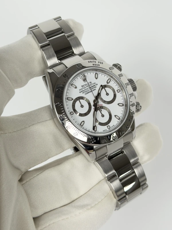 Rolex Cosmograph 40mm Steel 116520-White 2