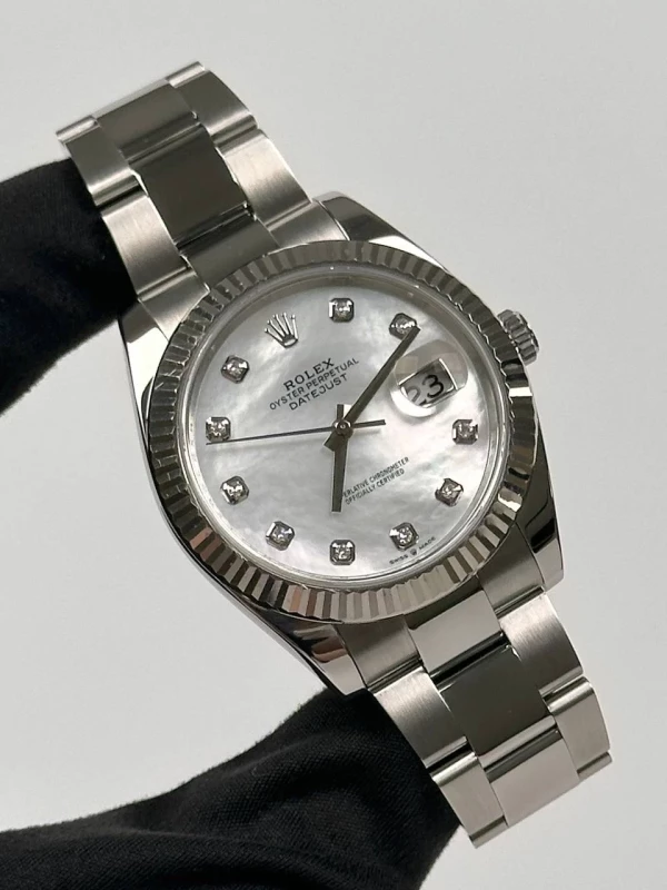 Rolex 41 mm, Oystersteel and white gold 126334-0019 изображение - 4