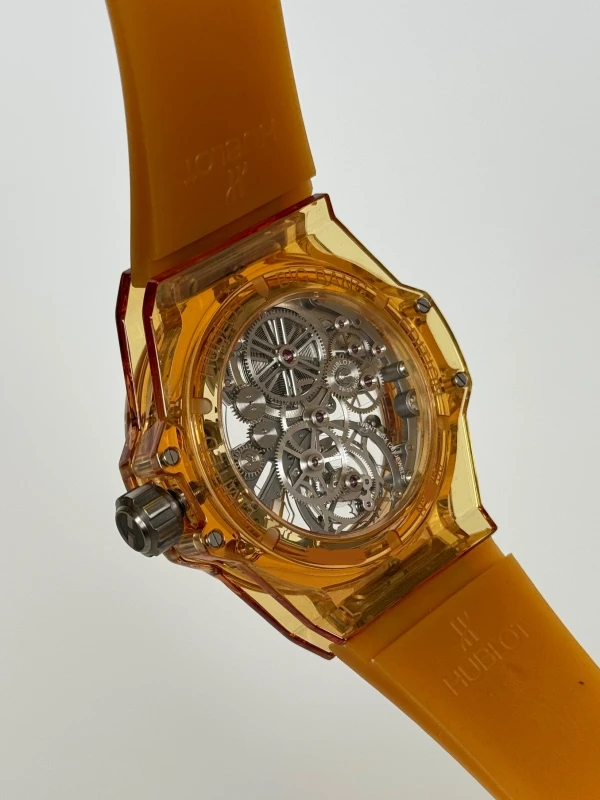 Hublot TOURBILLON AUTOMATIC ORANGE SAPPHIRE 419.JO.0120.RT 7