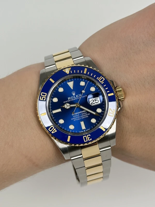 Rolex Date 41 mm Steel and Yellow Gold 126613lb-0002 7
