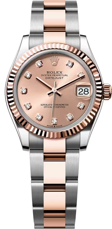 31mm Steel and Everose Gold