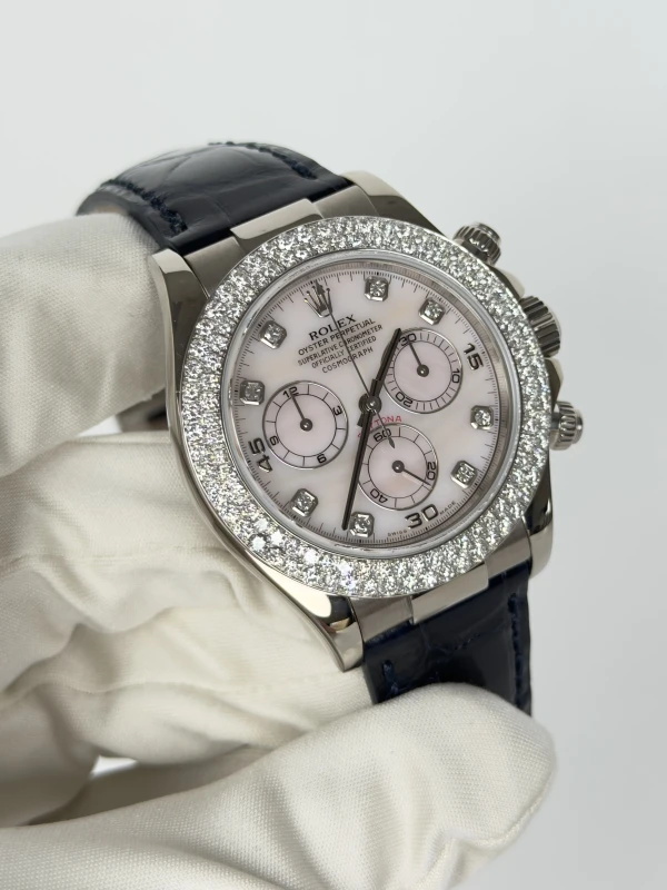 Rolex Cosmograph 40mm White Gold 116519 mopdiaw 2