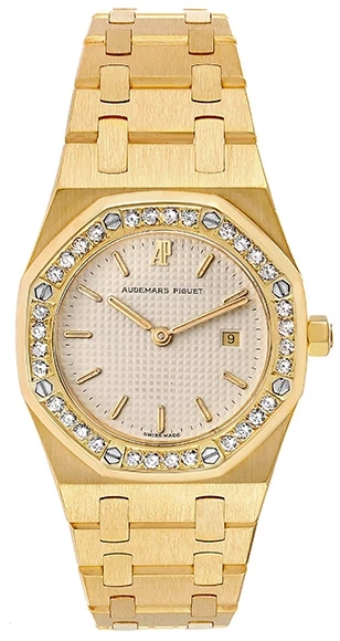 Audemars Piguet Yellow Gold Diamond Ladies 15000BA изображение - 1