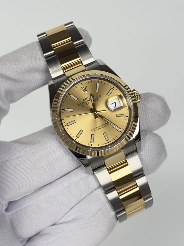 Rolex 36mm Steel and Yellow Gold 126233-0016 2