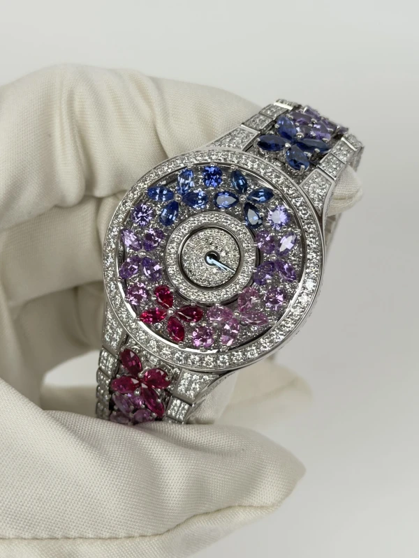 GRAFF MULTI-COLOURED BUTTERFLY WATCH 5
