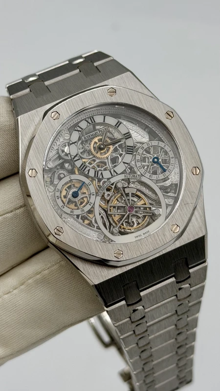 Audemars Piguet TOURBILLON AUTOMATIC SKELETON PLATINUM 25902PT.OO.1110PT.01 3