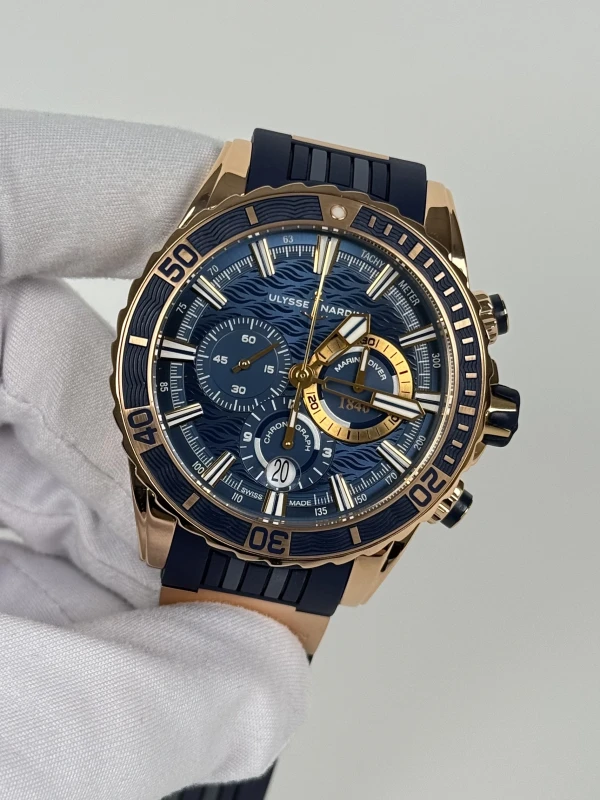 Ulysse Nardin Chronograph 44 mm 1502-151-3/93 4