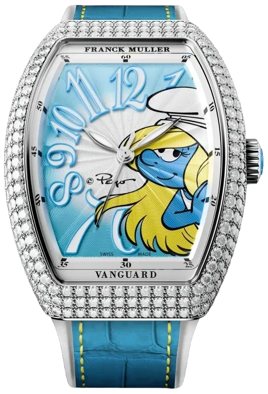 Franck Muller Vanguard Smurfette Blue V 32 SC AT FO D SMURFETTE (BL) 1