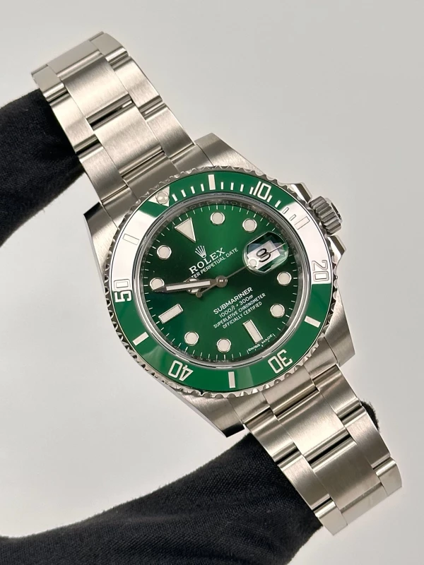 Rolex Date 40mm Steel Ceramic 116610lv-0002 2