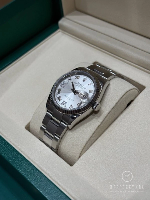 Rolex 36mm Steel and White Gold 126234-0030 6