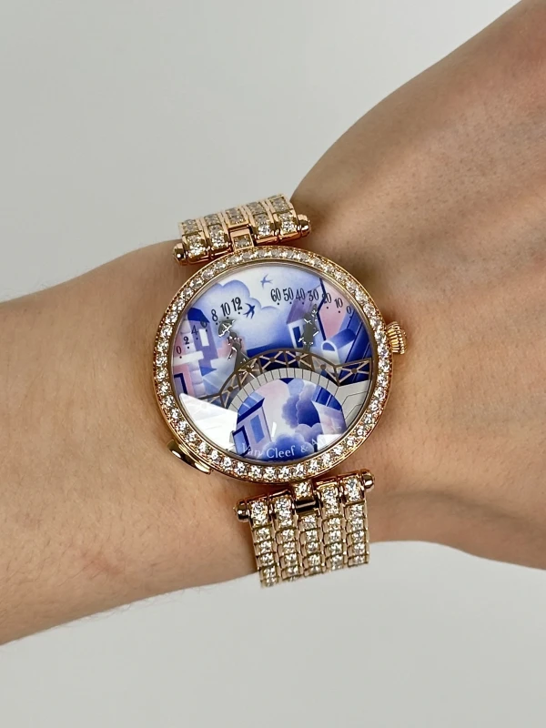 Van Cleef &amp; Arpels Lady Arpels Pont des Amoureux Jour VCARO8VX00 8