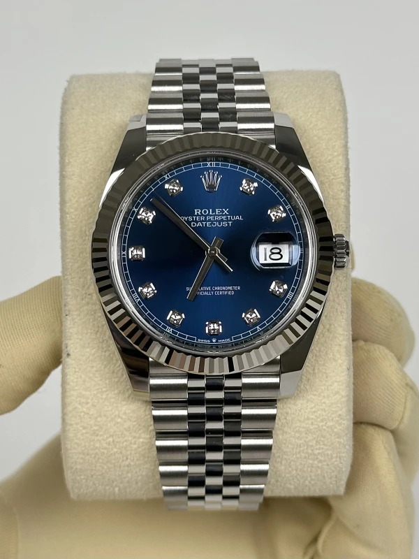 Rolex 41 mm, steel and white gold  126334-0016 2