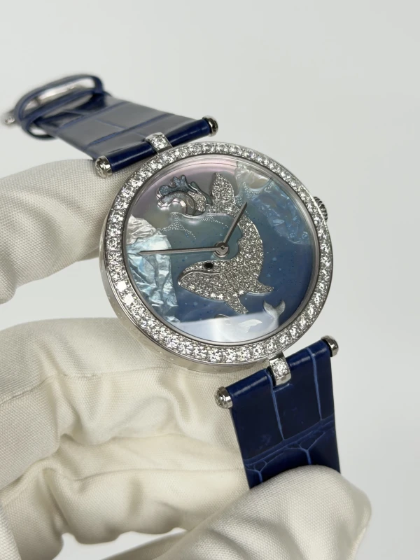 Van Cleef & Arpels Les Cadrans Extraordinaires Polar landscape Whale Decor 4