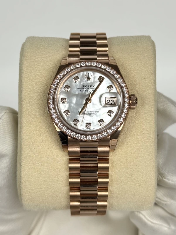 Rolex 28 mm Everose Gold  279135rbr-0010 2