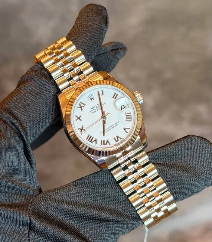 Rolex 31mm Steel and White Gold 178274-0073 2