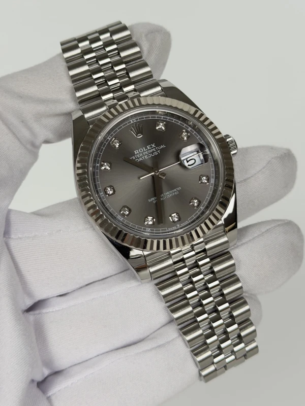 Rolex 41mm Steel and White Gold 126334-0006 2