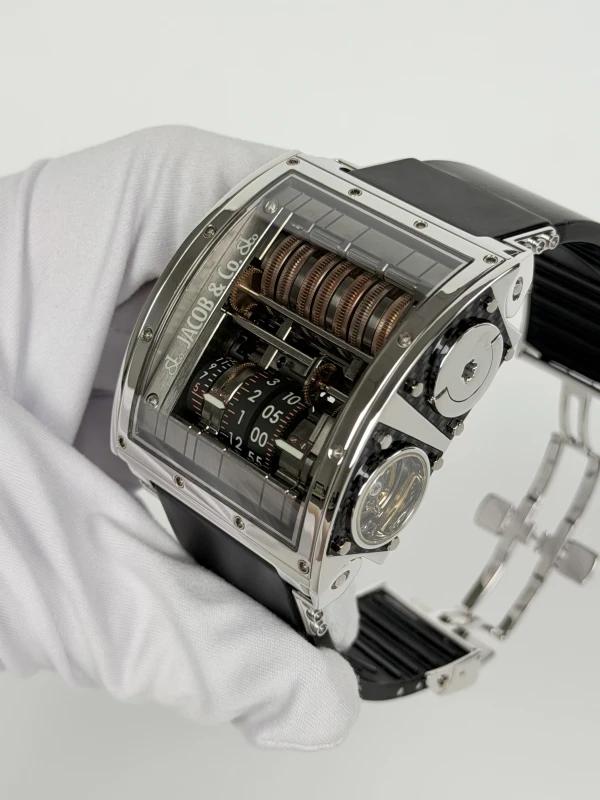 Jacob & Co Pieces Quenttin Tourbillon Quenttin Tourbillon White Gold 4