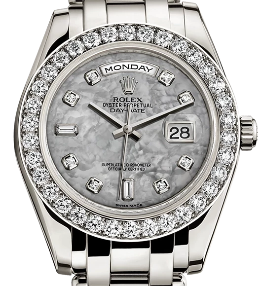 Rolex Special Edition Platinum 18946 dkmd 2
