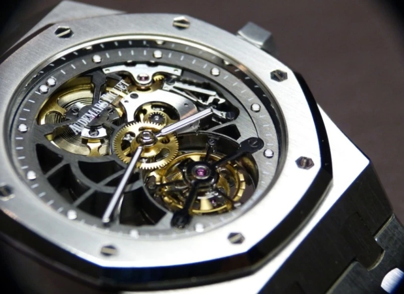 Audemars Piguet Openworked Extra-Thin Royal Oak Tourbillon  26511PT.OO.1220PT.01 5