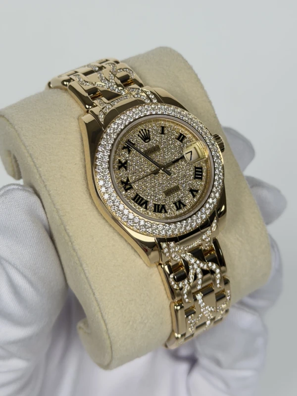 Rolex Special Edition Yellow Gold All Diamond M81338-0018 2