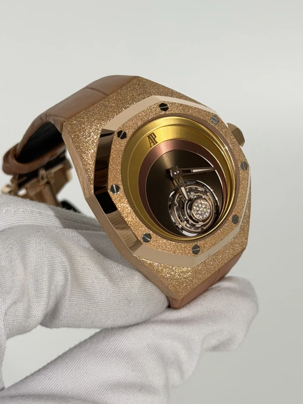 Audemars Piguet Concept Frosted Gold Flying Tourbillon 38.5 mm 26630OR.GG.D626CR.01 3