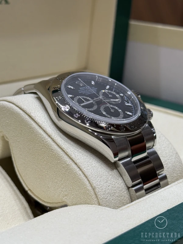 Rolex Cosmograph 40mm Steel 116520-Black 3