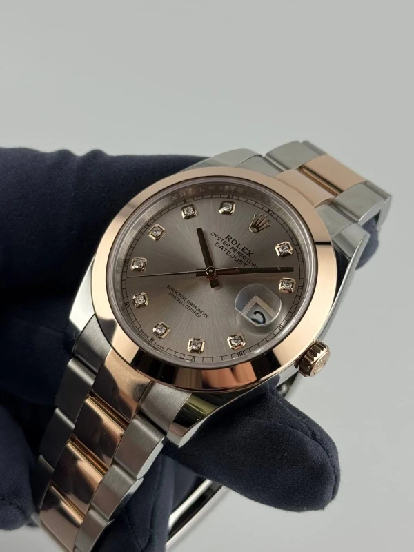Rolex  41mm Steel and Everose Gold  126301-0007 7