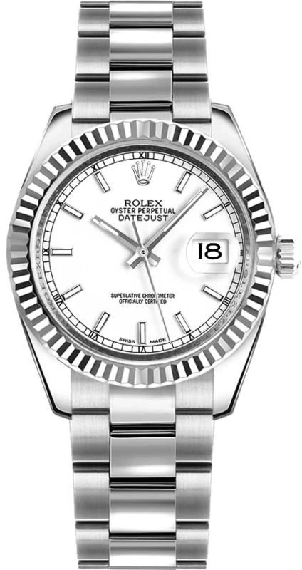 Rolex Datejust 31mm Steel and White Gold 178274-0024 изображение - 1