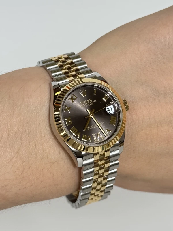 Rolex Datejust 31mm Steel and Yellow Gold 278273-0018 5