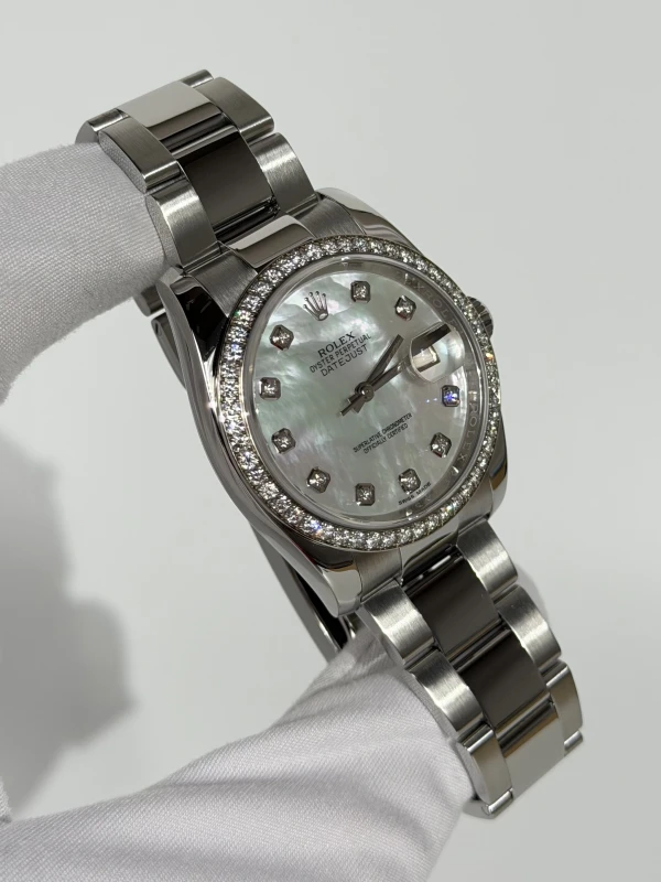 Rolex 36mm Steel and White Gold 116244-0020 2