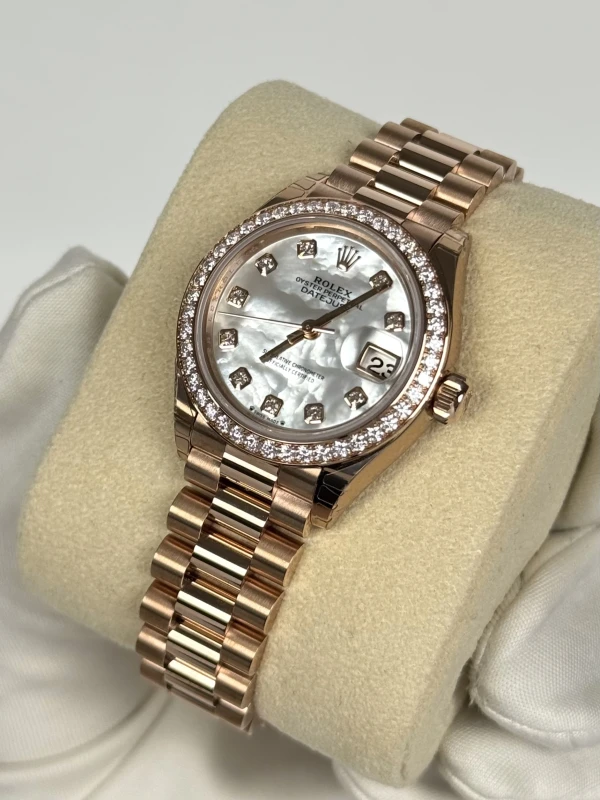 Rolex 28 mm Everose Gold  279135rbr-0010 4