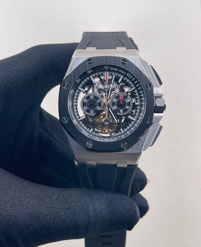 Audemars Piguet Tourbillon Chronograph Openworked 26348IO.OO.A002CA.01 4