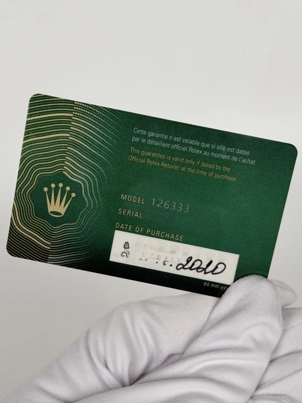 Rolex 41 mm, Oystersteel and yellow gold 126333-0005 5