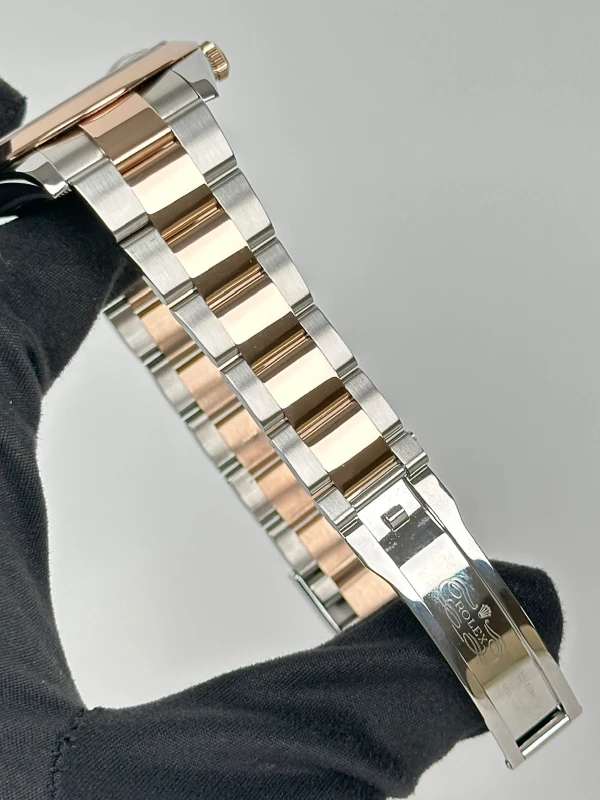 Rolex 41mm Steel and Everose Gold 126301-0009 6