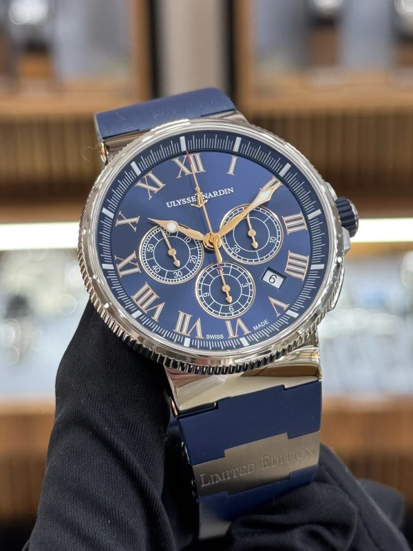 Ulysse Nardin Chronograph Manufacture Limited edition 1503-150LE-3/43-BALT V2 3