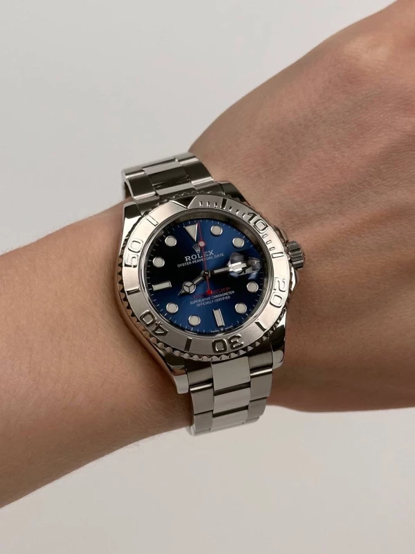 Rolex 40mm Platinum and Steel 116622-0001 8