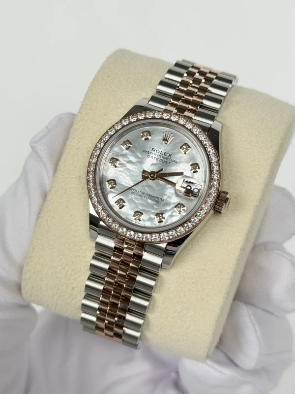 Rolex 31mm Steel and Everose Gold 278381RBR-0026 3