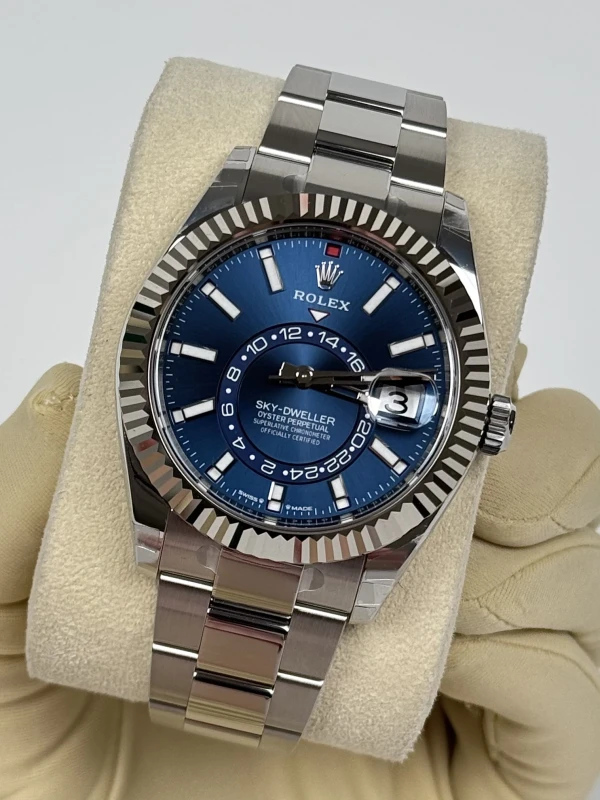 Rolex 42mm Steel and White Gold 336934-0005 4