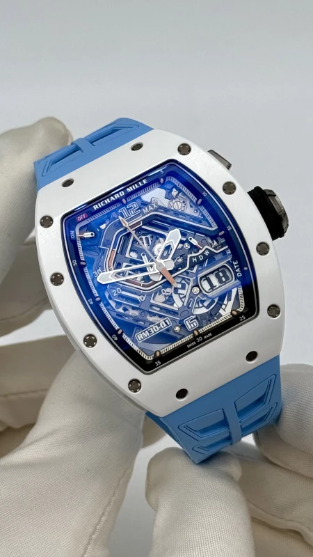 Richard Mille RM30-01 White Ceramic RM30-01 7