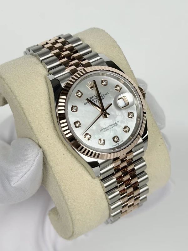 Rolex 36mm Steel and Everose Gold 126231-0021 2