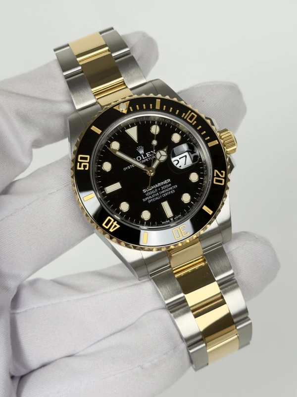 Rolex Date 41 mm Steel and Yellow Gold 126613ln-0002 2