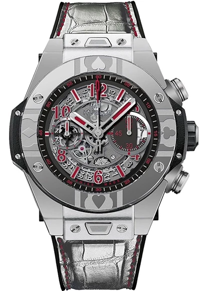 Hublot Unico World Poker Tour Steel Limited Edition  411.SX.1170.LR.WPT15 изображение - 1